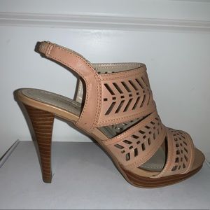 Nude Sandal Heels